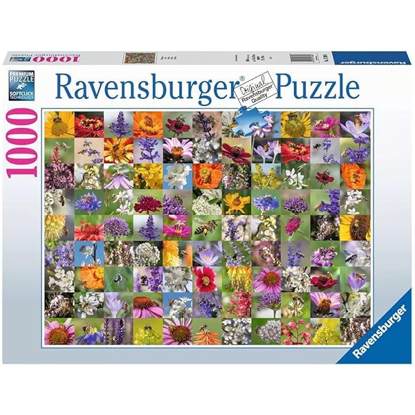 Ravensburger Puzzle 1000 Pezzi – La Tavolozza Del Giardiniere – Collezione Fantasy, 70x50 Cm