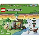 LEGO Minecraft First Night Adventure - Interactive Toy with 7 Figures Inc. Alex, Creeper, Skeleton and Forest Wolf - Gamer Gi