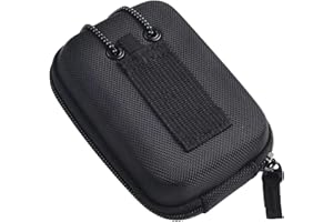 MeevrgR Golf Rangefinder Carrying Case Waterproof and Shockproof Storage Bag for Hunting Cameras and Rangefinders (Black)