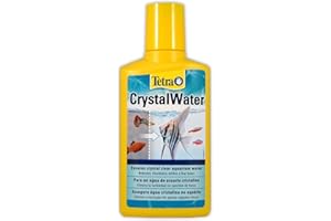 Tetra CrystalWater 100 ml - Elimina el enturbiamiento del agua del acuario en cuestión de horas