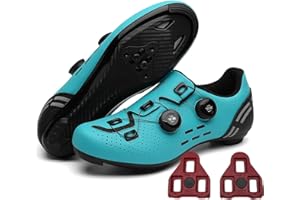 MEIJU Scarpe da Ciclismo Uomo Donna,Mateju Scarpe da Strada e Mountain Bike Compatibile con SPD, Traspiranti Antiscivolo Scarpe da Bici Strada MTB Unisex Scarpe Sportive da Esterno