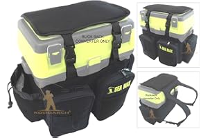 RODDARCH SEA MAX© Sea & Boat Fishing Rucksack Backpack Converter