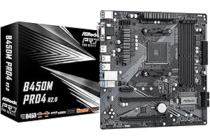 Carte Mère ASRock B450M Pro4 R2.0 Socket AM4 AMD B450 AMD AMD AM4 LGA 1151