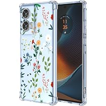 XINYEXIN Handyhülle Für Honor 90 5G – Blumenmuster 'Flower Bush', Transparent, Stoßfest, TPU