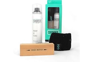SHOTER SHOES MATTER SHOTER Premium Cap cleaner - kit limpiador de gorras y sombreros. Incluye Cepillo, paño microfibra y espuma limpiadora premium 75 ml. No necesita agua.