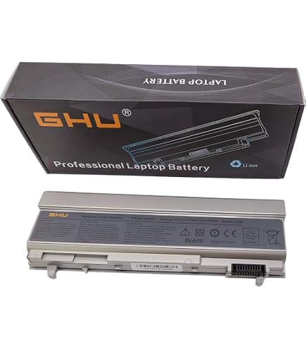 Batterie 5200mAh 11.1V Pour Dell Latitude E6400 E6410 E6500 E6510 Et Precision M2400 M4400 - ARyee
