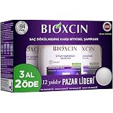 Bioxcin Siyah Sarımsak Şampuan 3 x 300 ml &ndash; Sa&ccedil; D&ouml;k&uuml;lmesine Karşı, BioComplex B11 ve Bitki Ekstreli G&uuml;&ccedil;lendirici Form&uuml;l &ndash; 3 A