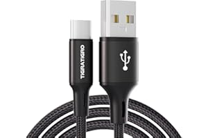 tigratigro Cavo USB C, [0,5M] Cavo USB Type C QC 2.0 Nylon Ricarica Rapida per iPhone 16/15,iPad Pro Air,Samsung,Redmi,Huawei,Xiaomi,Google,Pixel, PS5, Drone, ecc