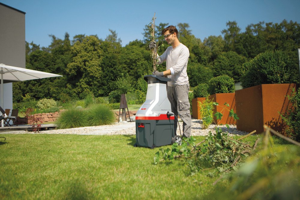 AL-KO - Biotrituratore elettrico a lame - 2800watt con cesto di Raccolta. Cesto 48l polipropilene. - immagine 5
