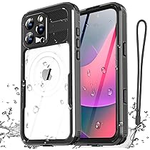Lanhiem IPhone 16 Pro Max Hülle – IP68 Wasserdicht, Magsafe-kompatibel & 360° Schutz