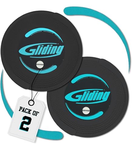 TOPINCN Fitness Slider Gleitscheiben für und Tanz, 2er-Set