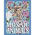 Mosaic Animals Color By Number for Adults: Activity Coloring Book for Adults Relaxation and Stress Relief