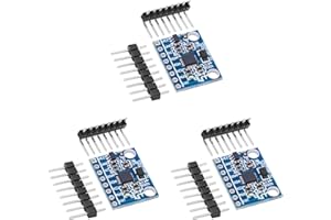 GY-521 MPU6050 Module AYWHP 3PCS 3 Achsen Gyroskop und 3 Achsen Beschleunigungsmesser 6DOF Sensormodul 16 Bit AD Konverter Datenausgang IIC I2C für Arduino