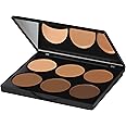 Sleek MakeUP Cream Contour Kit, 6 Easily Blendable Colours for Smooth and Long Lasting Contour, Dark