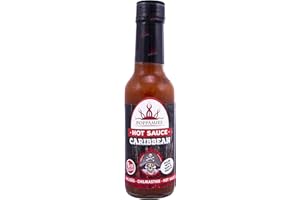 Poppamies Caribbean Hot Fruity Chili Sauce - Sans Gluten Sans Lactose Vegan - Piquant : 5/10-150ml
