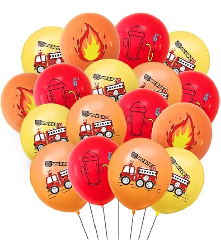 Amscin Latexballons Mit Zahl 5 – 6 Bunte Ballons Für Den 5. Geburtstag (ca. 27,5 Cm)