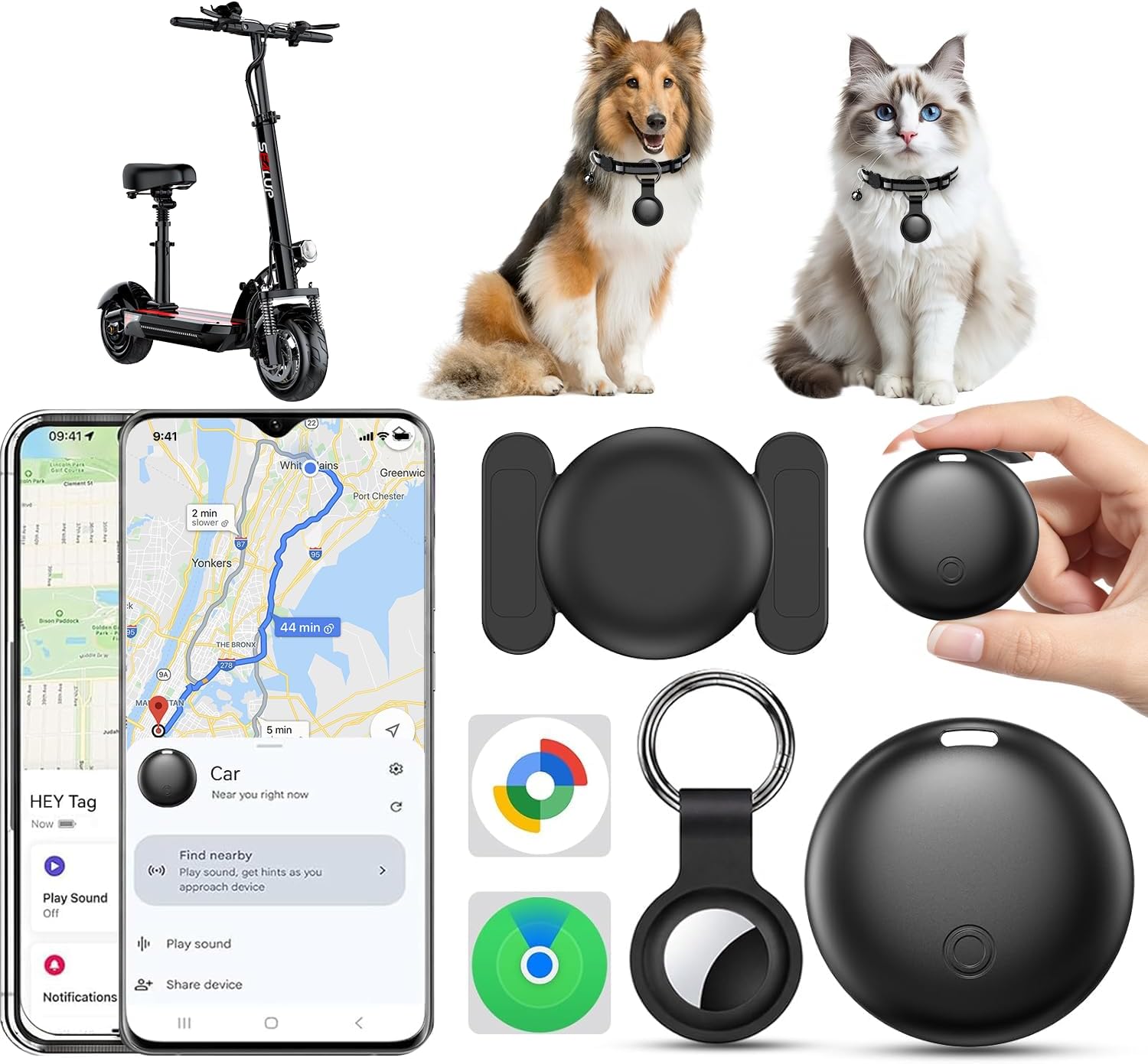 Prise en Main & Utilisation au Quotidien : Traceur GPS Chat Chien Traceur de Voiture san