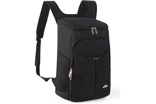 YDFYX Sac à Dos Glaciere Isotherme, Portable Sac Pique Niques 25L Cooler Backpack Bag, pour Hommes Femmes pour Déjeuner Plage Camping BBQ Pique-Nique Travail Ecole