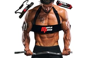 MuscleForge Arm Blaster, Isolateur de Biceps pour Une Isolation optimale des Biceps et des Muscles du Bras, Blaster de Biceps pour Le Bodybuilding & Les Sports de Force