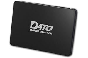 DATO SSD Interne 512 Go 2,5" SATA III, mémoire Flash 3D NAND, Cache SLC, Jusqu’à 535/500 Mo/s, Compatible avec Ordinateurs Portables et PC de Bureau