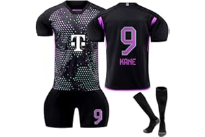 MOBILIA Trikot Fussball Jungen Kinder Fußballtrikot Fussball Jersey Football Trikots Kinder und Erwachsene Trainingsanzug Tshirt, Shorts und Socken Fußballtrikot für Kinder