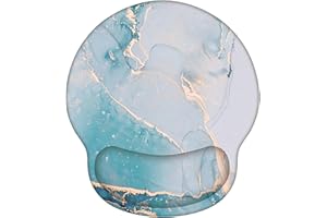 SHESHY Mouse Mat, Mouse Pads with Wrist Support, Non-slip Rubber Base,Milk Silk Fabric with comfortable, Ergonomic, Novel patterns Beautiful and Fashionable