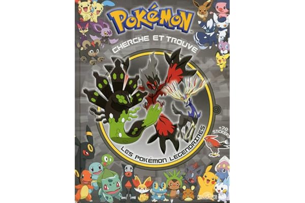 Cherche et Trouve les Pokémon Légendaires