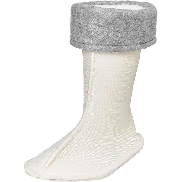 Paire De Doublures De Bottes En Peluche - Taille Unique (~38 Cm) - Pour Bottes De Pluie Ou De Neige - Ajoute Chaleur Et Confort