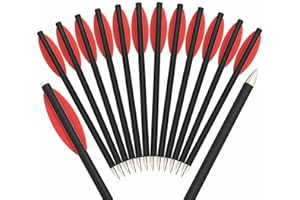 biubiusot Armbrust Bolzen Pfeile Armbrustbolzen Präzisions-Zielscheibe für Schießübungen und kleine Jagd