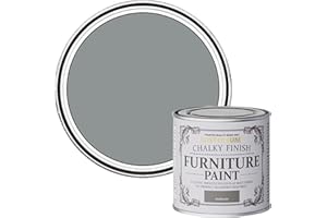Rust-Oleum Mid Grey Chalky Furniture Paint in Anthracite - 125 ml
