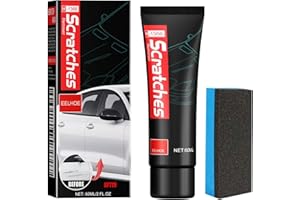 ZYEKIU Rimuovi Graffi per Veicoli con Spugna Car Scratch Repair Paste, Pasta per Riparazione Graffi per Auto per Carrozzeria Cancella Graffi Profondi per Auto per Tutti i Tipi di Veicoli 60ML