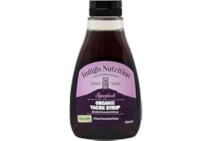 INDIGO HERBS Organic Yacon Syrup 425ml | Premium Grade | Vegan | Non GMO & Preservative Free