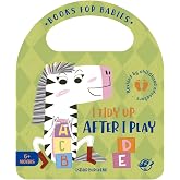 Books for Babies - I Tidy Up After I Play: Un cuento en ingl&eacute;s para aprender a recoger los juguetes despu&eacute;s de jugar, interac