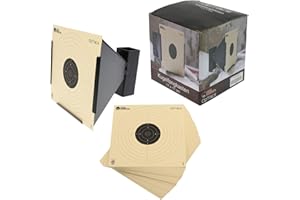 OpTacs - Kugelfang 17 x 17 cm mit Trichter INKL. 50 Zielscheiben