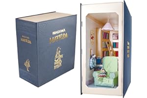 Build Your Own Roald Dahl Matilda Book Nook - Creative Craft Toy - Ages 8+