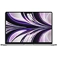 Apple 2022 MacBook Air laptop with M2 chip: 13.6-inch Liquid Retina display, 8GB RAM, 256GB SSD storage, 1080p FaceTime HD camera. Works with iPhone and iPad; Space Grey; English (Renewed)