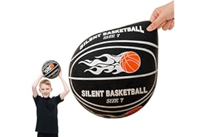 GÉNÉRIQUE Basket-Ball Silencieux D'intérieur Taille 5/7 PU Smooth Ball Basket Silent Basketball Ballon Mousse D'entraînement En Salle En Mousse Smousseball Basket Ballon De Basket-ball Sans Bruit En Toute