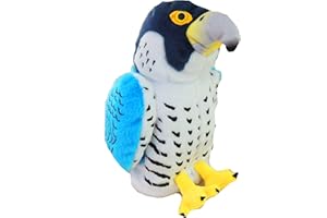 GLAMOUR GIRLZ Super Cute Children's Boys Girls Large Animal Soft Fluffy Plush Hand Puppet (Condor)