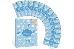 Scent-Hi Sacchetti Profumati Baby Powder, Sacchetti per Cassetti per Armadi, Stanze, Guardaroba (14 bustine)