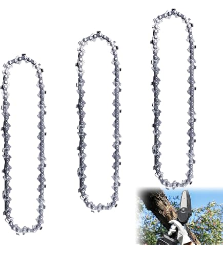 3x Tallox Sägeketten 3/8" 1,1 Mm 34 TG, 20 Cm - Sparpackung Für Motorsägen