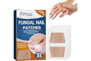 Spaltnagelreparatur,32 Stück Nagelwachstum | Nagelgraben-Reparaturpflaster, Kräuterextrakt-Rohstoffe, stärkende Nägel, weicher Vliesstoff für spröde, verfärbte, raue Firulab
