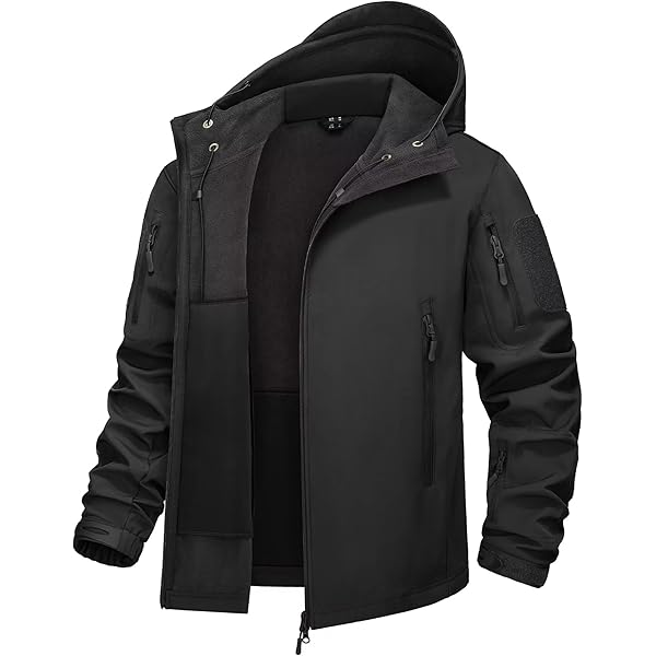 KUTOOK Softshelljas voor heren, winter, trekkingjassen voor heren, van KUTOOK Softshelljas voor heren, winter, trekkingjassen voor heren, van