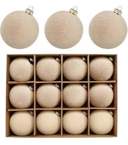 4 Boules De Noël En Velours - 10 Cm, Couleur Bordeaux - Avec Corde Et Boucle Métal Pour Décoration D'arbre