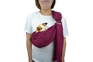 tinkare Adjustable Guinea Pig Sling Bonding Pouch Travel Carrier Bag for Guinea Pig Small Pet Carrier to Better Your Relationship with Your Pet