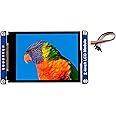 Bicool 2.4inch LCD Display Module 65K RGB Colors, ILI9341 2.4" TFT 240×320 Resolution, SPI Interface Compatible with Arduino/Raspberry Pi/STM32