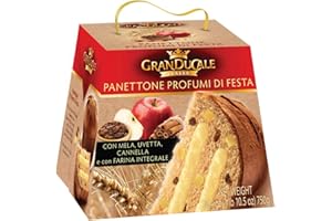 SYNC'T Gran Ducale Panettone Profumi Di Festa (Candied Apple With Apple And Cinnamon Cream Filling Panettone) 750 g