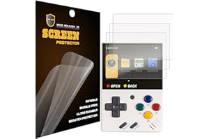 Mr.Shield Schutzfolie Kompatibel mit Miyoo Mini+ / Miyoo Mini Plus Anti-Glare [3 Stück] Displayschutzfolie (PET Material)