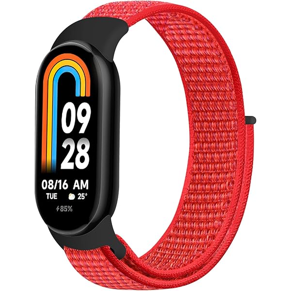Cinturino In Nylon Per Xiaomi Smart Band 9 E 8 - Regolabile, Comodo E Sportivo - Foto 10
