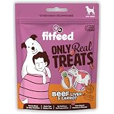 fitfeed Freeze-Dried &Ccedil;iğ Dana Ciğer &amp; Havu&ccedil; K&ouml;pek &Ouml;d&uuml;l Maması 40g