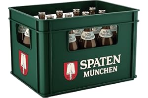 ‎SPATEN SPATEN Oktoberfestbier Flaschenbier, MEHRWEG im Kasten, Festbier - Märzen - Helles Bier aus München (20 x 0.5 l)